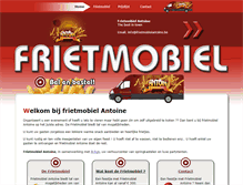 Tablet Screenshot of frietmobielantoine.be